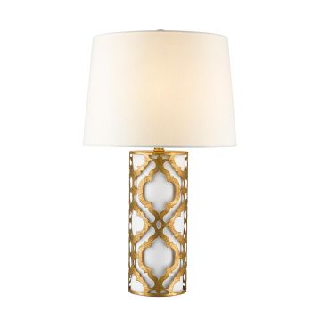 Gilded Nola Arabella GN-ARABELLA-TL-G Lampa stołowa 1x100W/E27