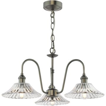 Dar Lighting Hadano HAD0361-04 Lustr 3x40w/E14 ip20
