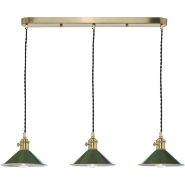 Dar Lighting Hadano HAD3640-07 Závěsná lampa 3x40w/e14 ip20