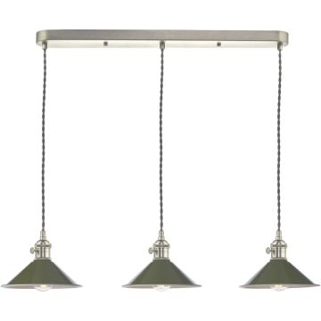 Dar Lighting Hadano HAD3661-07 Závěsná lampa 3x40w/e14 ip20