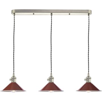 Dar Lighting Hadano HAD3661-08 Závěsná lampa 3x40w/e14 ip20