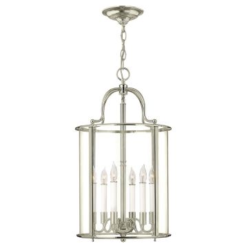 Elstead Lighting GENTRY HK-GENTRY-P-L-PN Závěsná lampa 6x60W/E14