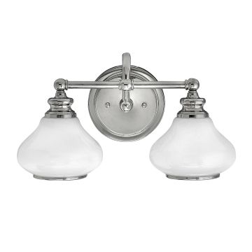 Hinkley Lighting AINSLEY HK-AINSLEY2-BATH Nástěnná lampa 2x3,5W/G9 2x320LM IP44