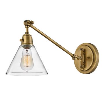 Hinkley Lighting Arti HK-ARTI-1W-HB-CG Nástěnná lampa 1x60W/E27 IP20