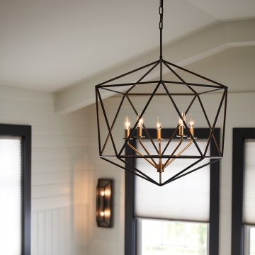 Hinkley Lighting ASTRID HK-ASTRID-5P Závěsná lampa 5x60W/E14