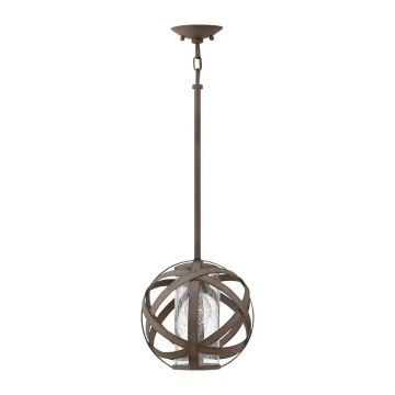Hinkley Carson HK-CARSON-P Lampa wisząca 1x40W/E27 IP44