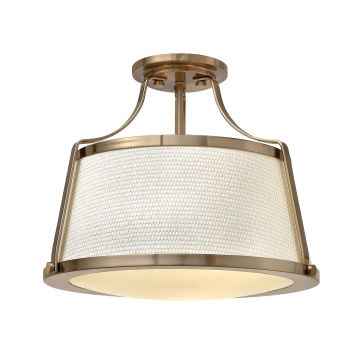 Hinkley Lighting CHARLOTTE HK-CHARLOTTE-SF-BC Stropní lampa 3x75W/E27