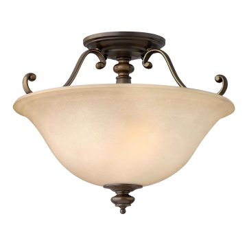 Hinkley Lighting DUNHILL HK-DUNHILL-SF Stropní lampa 2x60W/E27