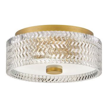 Hinkley Lighting Elle HK-ELLE-F-S-HB Stropní lampa 2x60W/E27 IP20