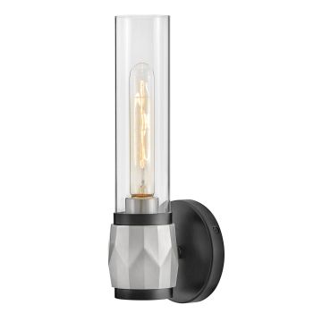 Hinkley Lighting Ellison HK-ELLISON1-BK-BN Nástěnná lampa 1x40W/E27 IP44