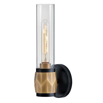 Hinkley Lighting Ellison HK-ELLISON1-BK-HB Nástěnná lampa 1x40W/E27 IP44