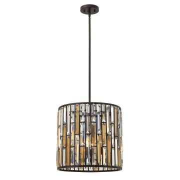 Hinkley Lighting GEMMA HK-GEMMA-P-B-VBZ Závěsná lampa 3x60W/E14