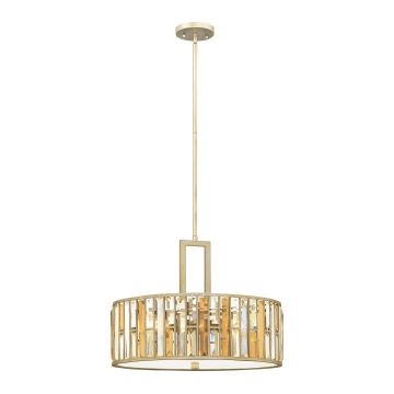 Hinkley Lighting GEMMA HK-GEMMA-P-C-SL Závěsná lampa 3x60W/E27