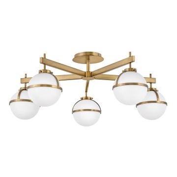 Hinkley Lighting Hollis HK-HOLLIS-5-O-HB Stropní lampa 5x40 W/E14 ip44
