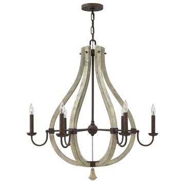 Hinkley Lighting MIDDLEFIELD HK-MIDDLEFIELD6 Lustr 6x60W/E14