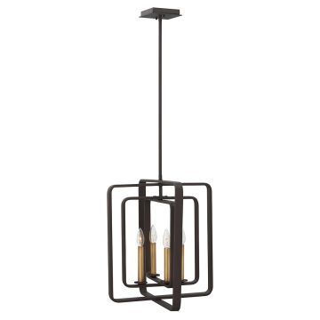 Hinkley Lighting QUENTIN HK-QUENTIN-4P-B Závěsná lampa 4x60W/E14