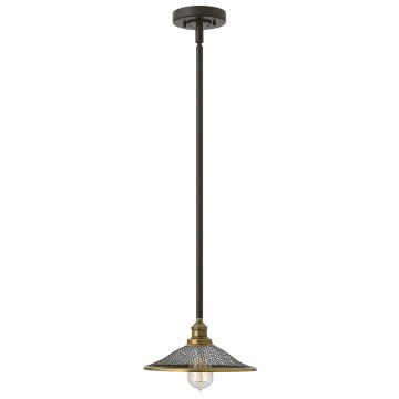 Hinkley Lighting RIGBY HK-RIGBY-P-KZ Závěsná lampa 1x60W/E27