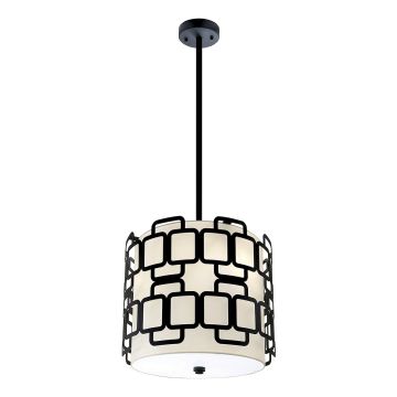 Hinkley Sabina HK-SABINA-3P-BK Závěsná lampa 3x60W/E27