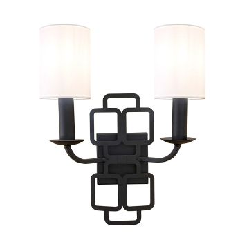 Hinkley Sabina HK-SABINA2-BK Nástěnná lampa 2x40W/E14