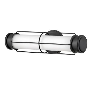 Hinkley Saylor HK-SAYLOR-LED-S-BK Nástěnná lampa 19W/LED 3000K 912lm ip44
