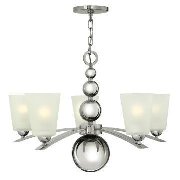 Hinkley Lighting ZELDA HK-ZELDA5-PN Lustr 5x60W/E27