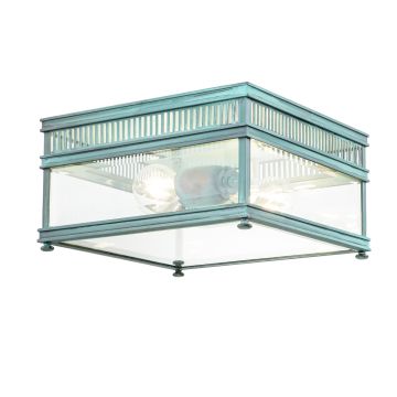 Elstead Lighting Holborn HOLBORN-F-VDG Stropní lampa 2x60 W/E27 ip44