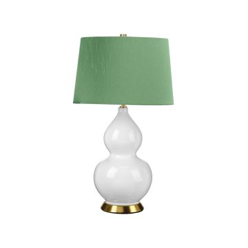 Elstead Lighting Isla ISLA-AB-TL-GREEN Stolní lampa 1x60 W/E27