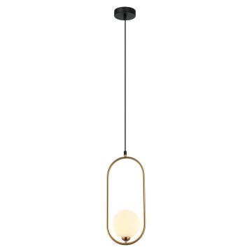 Italux LUPUS PND-3965-1-BRO Závěsná lampa 1x25W/G9 IP20