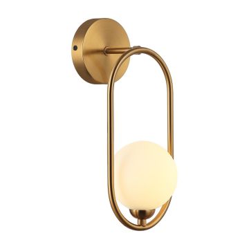 Italux LUPUS WL-3965-1-BRO Nástěnná lampa 1x25W/G9 IP20
