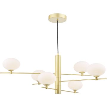 Dar Lighting Jasper JAS0635 Závěsná lampa 6x25w/g9