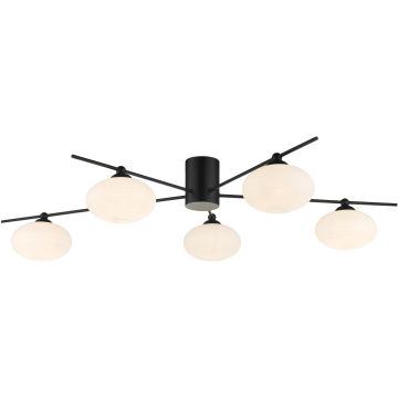 Dar Lighting Jasper JAS5422 Stropní lampa 5x25w/g9