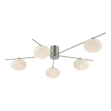 Dar Lighting JASPER JAS5446 Stropní lampa 5x25W/G9 IP20