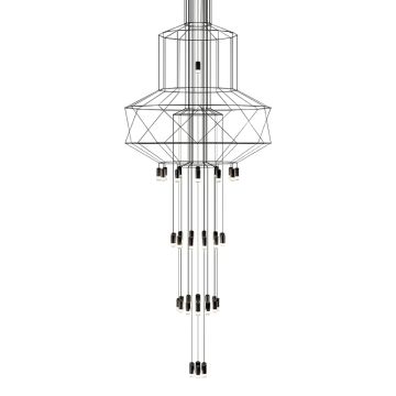 King Home FLUSSO JD0032-43P Závěsná lampa 43x3W/G9 3000K 1320LM IP20