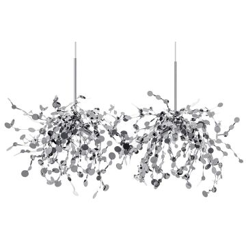 King Home MONETE JD8653-2.CHROM Závěsná lampa 6x30W/G9 IP20