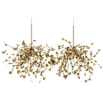 King Home MONETE JD8653-2.GOLD Závěsná lampa 6x30W/G9 IP20