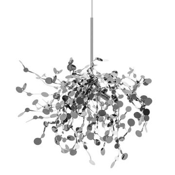 King Home MONETE SINGLE JD8653-1.CHROM Závěsná lampa 3x30W/G9 IP20