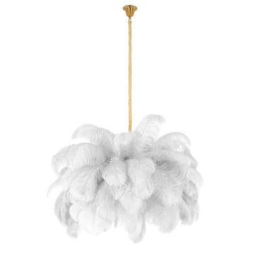 King Home TIFFANY JD0019.WHITE Závěsná lampa 18x40W/G9 IP20