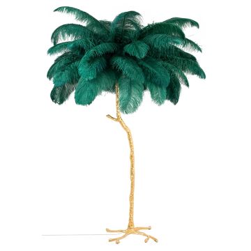 King Home TIFFANY JL0019.GREEN Stojací lampa 5x40W/E27 IP20