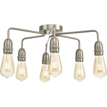Dar Lighting Kiefer KIE0646 Stropní lampa 6x60w/e27 ip20