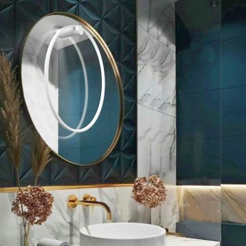 Light Prestige Mirror LP-999/1W S WH Nástěnná lampa 1x35W/LED 3000K IP44