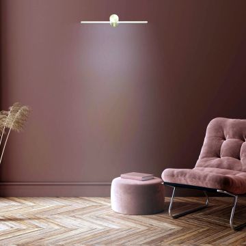 Light Prestige Modern Slim LP-777/1W M GD Nástěnná lampa 1x6W/LED 3000K 800 lm IP44