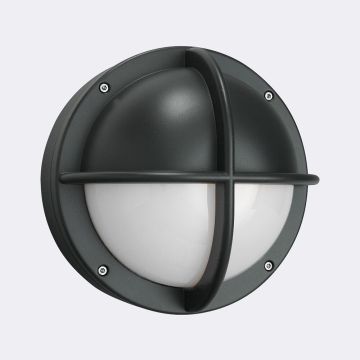Norlys KIRUNA 598GR Nástěnná lampa 1x9W/E27 IP65