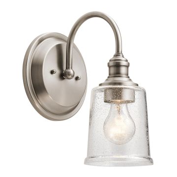 Elstead Lighting WAVERLY KL-WAVERLY1-CLP Nástěnná lampa 1x60W/E27