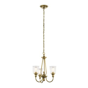 Elstead Lighting WAVERLY KL-WAVERLY3-NBR Lustr 3x60W/E27