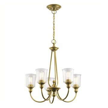 Elstead Lighting WAVERLY KL-WAVERLY5-NBR Lustr 3x60W/E27