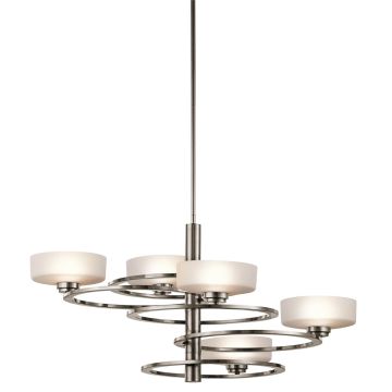 Kichler ALEEKA KL-ALEEKA5B Lustr 5x40W/G9