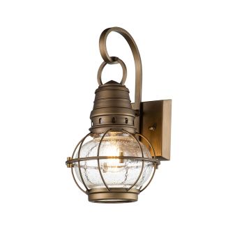Kichler Bridgepoint KL-BRIDGEPOINT-S-NBR Kinkiet 1x60W/E27 IP44