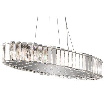 Kichler CRYSTAL SKYE KL-CRYSTAL-SKYE-I-L Závěsná lampa 12x3,5W/G9 320LM IP44