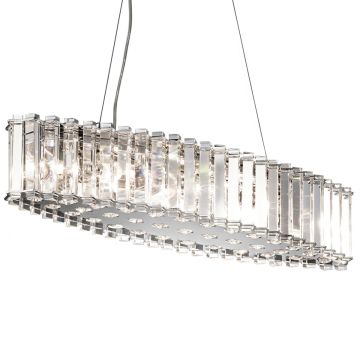 Kichler CRYSTAL SKYE KL-CRYSTAL-SKYE-ISLE Závěsná lampa 8x3,5W/G9 320LM IP44