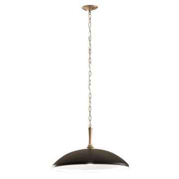 Kichler Delarosa KL-DELAROSA-P-BK Závěsná lampa 1x60W/E27 IP20